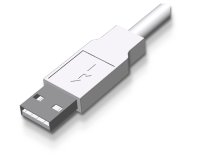 USB Kabel wird eingesteckt